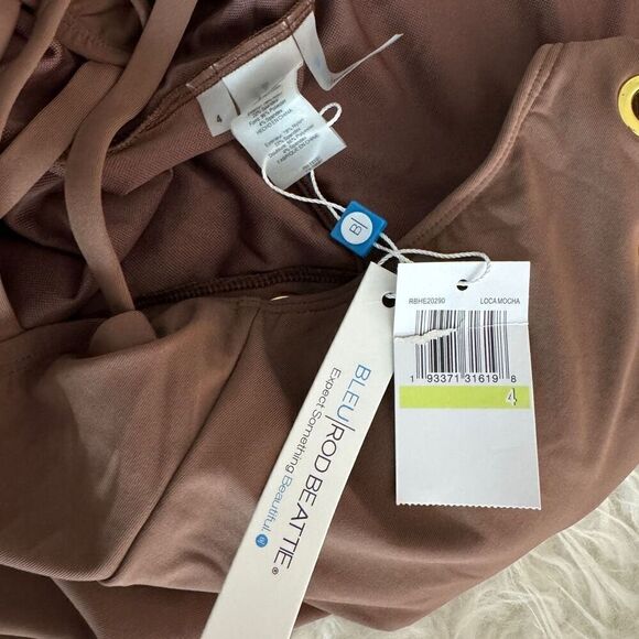 Bleu by Rod Beattie The Limited Edition Hole In One Swimsuit 4 Brown - Picture 10 of 10